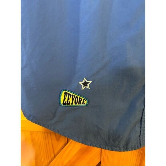 Disney Jerry Leigh Eeyore Cheer Squad With Patches Button Up Shirt Small Vintage - Picture 3 of 6